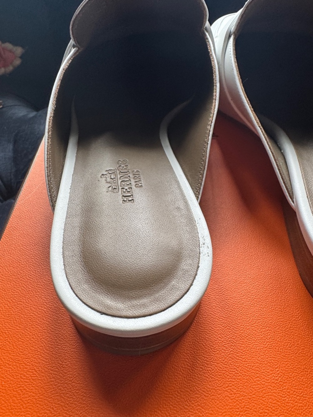 Hermes Oz mule white - Picture 4 of 9